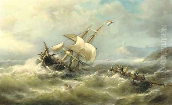On choppy water - view 1