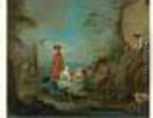 Le Campement by Jean-Baptiste Joseph Pater