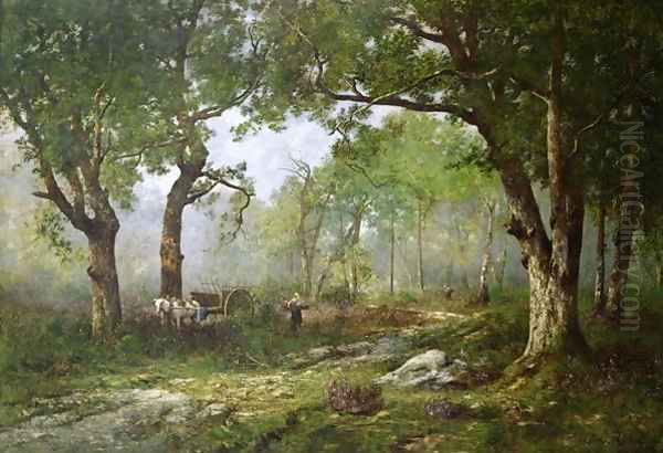 The Forest of Fontainebleau 1890 - view 1