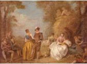 Fete Champetre by Jean-Baptiste Joseph Pater