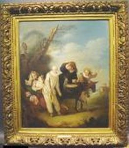 La Marche Comique by Jean-Baptiste Joseph Pater