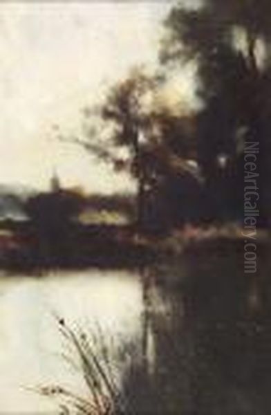 The Mill Pond, Moniaive (1880) - view 1