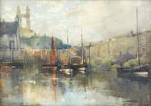 The Harbour, St Andrews by James Paterson