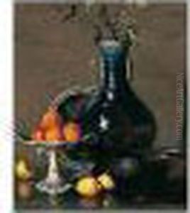 Still Life With Chinese Vase Still Life With Chinese Vase