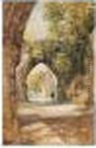 The Pends Gate, Looking Through To Deans Court, St Andrews by James Paterson
