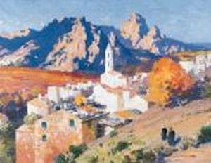 Autumn Morning, Evisa, Corsica