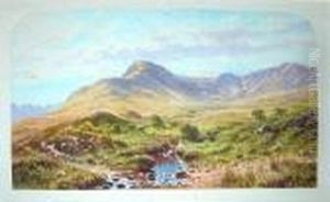 A Highland Glen by Waller Hugh Paton