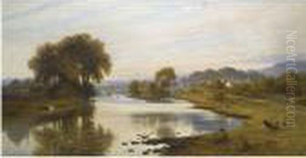 On The Cree At Newton Stewart - view 1