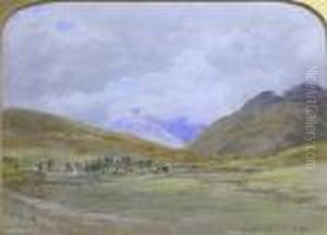 Mist On Ben Doran, Tyndrum by Waller Hugh Paton