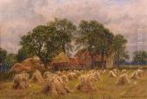 Corn Stooks, Ormiston