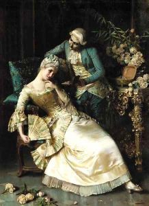 Suitor bearing gifts Suitor bearing gifts
