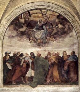Assumption of the Virgin 1517 by Fiorentino Rosso