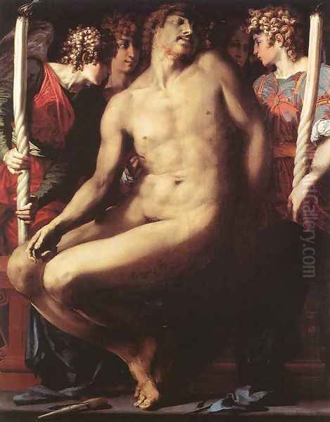 Dead Christ with Angels by Fiorentino Rosso