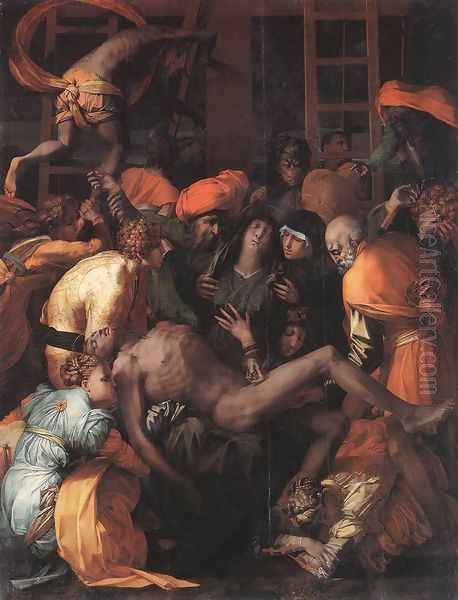 Deposition from the Cross 1528 by Fiorentino Rosso
