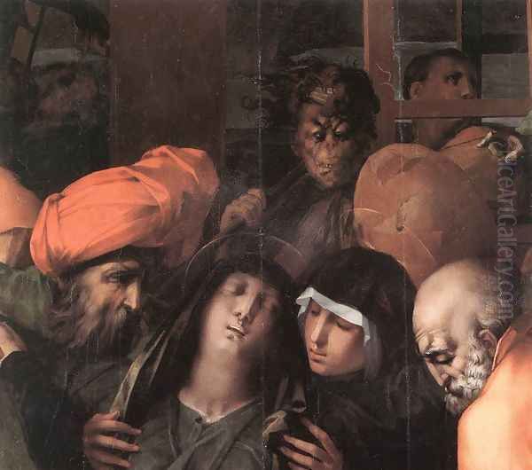Deposition from the Cross (detail) 1528 - view 1