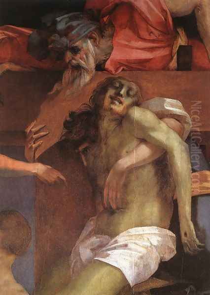 Descent from the Cross (detail-1) 1521 - view 1