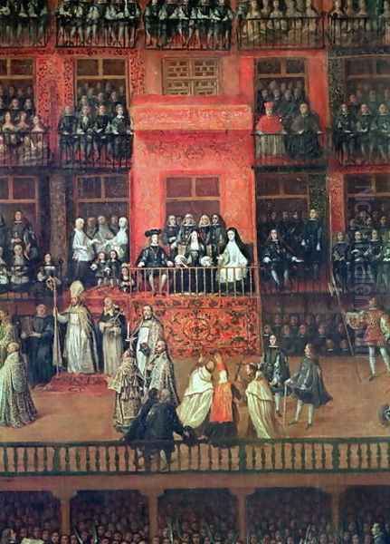 Auto de Fe in the Plaza Mayor, Madrid, 30 June 1680 2 - view 1