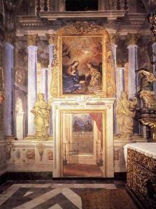 Decoration of the Capilla del Milagro by Francisco Rizi