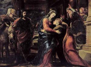 The Visitation by Francisco Rizi
