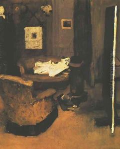 Artist's Studio by Hugh Ramsay