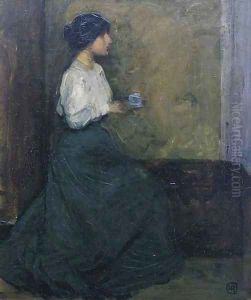 Seated Figure by Hugh Ramsay