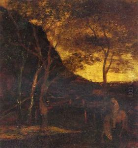 At the Ford by Albert Pinkham Ryder