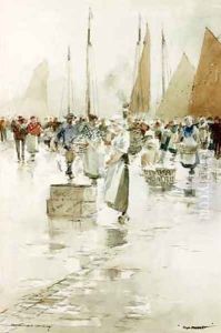 Fish Market by Victor Noble Rainbird
