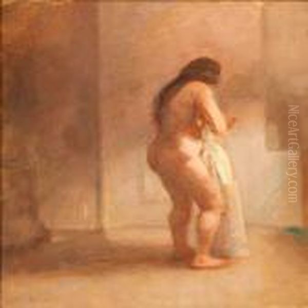 A Back Turned Nudewoman - view 1