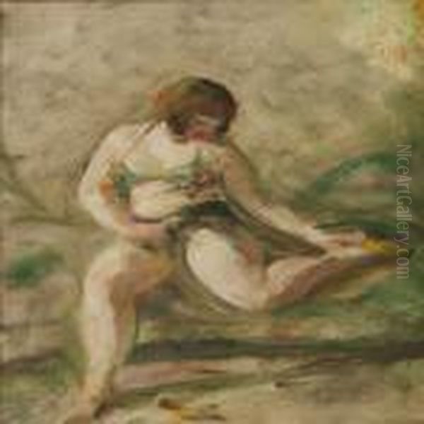 A Posing Female Model - view 1