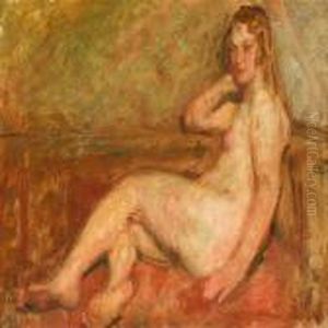 A Nude Female by Julius Paulsen