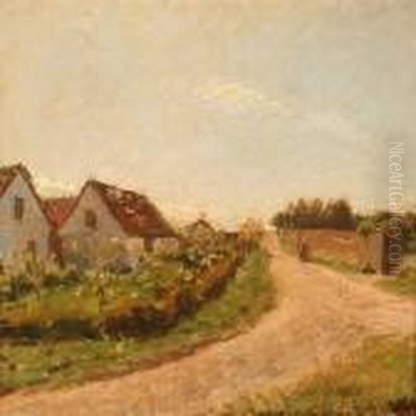 A Village Road - view 1