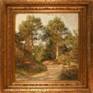 Skagens Plantage by Julius Paulsen