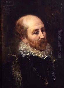 Portrait of Henry Francis Makins in Fancy Dress by Anton Romako