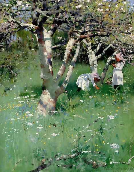 A Cornish Orchard - view 1