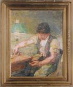 The Cobbler by Julius Paulsen