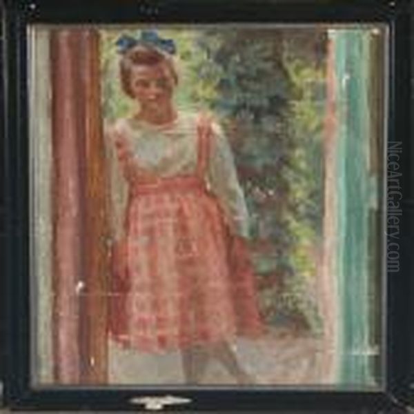 Interior With Woman And Girl In Doorway - view 1
