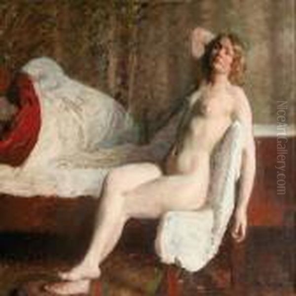 Interior With Naked Woman - view 1