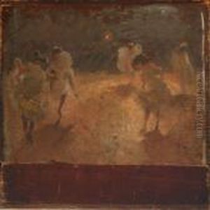 Studie For Ball Tabarin by Julius Paulsen