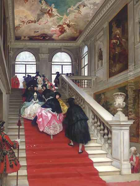 The Masked Ball, Ca Rezzonico, Venice - view 1