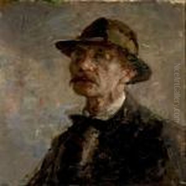 Self-portrait With Ahat - view 1