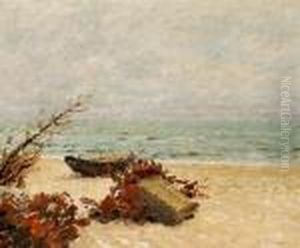 A Rowing Boat On The Beach