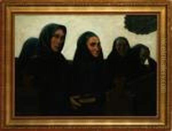Female Churchgoers At Service, Ronne - view 1