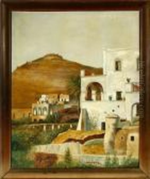 A South European Town Scenery - view 1