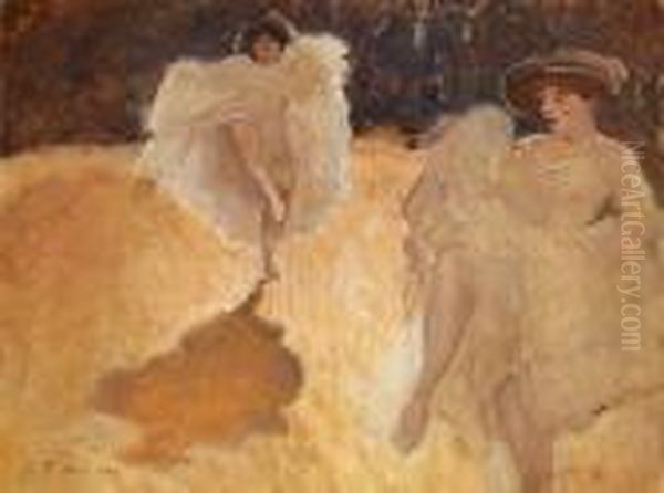"bal Tabarin". Cancan Dancers In Paris - view 1