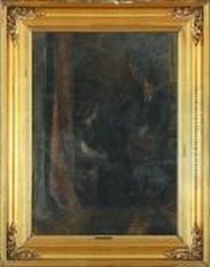 Interior by Julius Paulsen