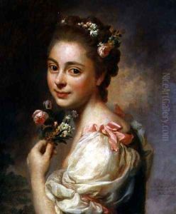Portrait of the Artists Wife, Marie Suzanne, 1763 by Alexander Roslin