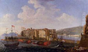 A View Of The Darsena, Naples