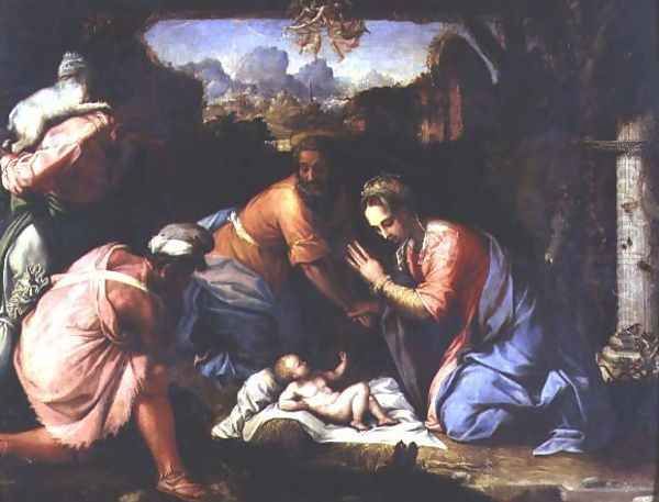 Adoration of the Shepherds, c.1525 - view 1