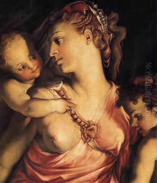 Charity (detail) 1554-58 - view 1
