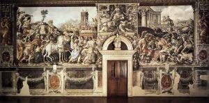 Scenes from the Life of Furius Camillus 1545 by Francesco de' Rossi